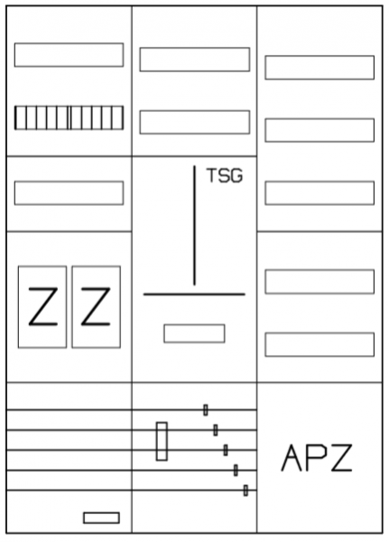 AEZ32-230-004, eHZ-Zählerverteilung
