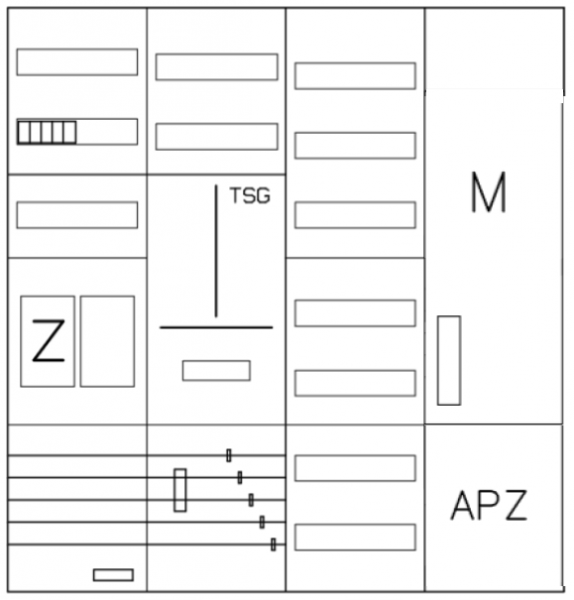 AEZ42-210-019, eHZ-Zählerverteilung