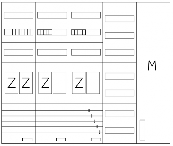 AEZ52-210-097, eHZ-Zählerverteilung