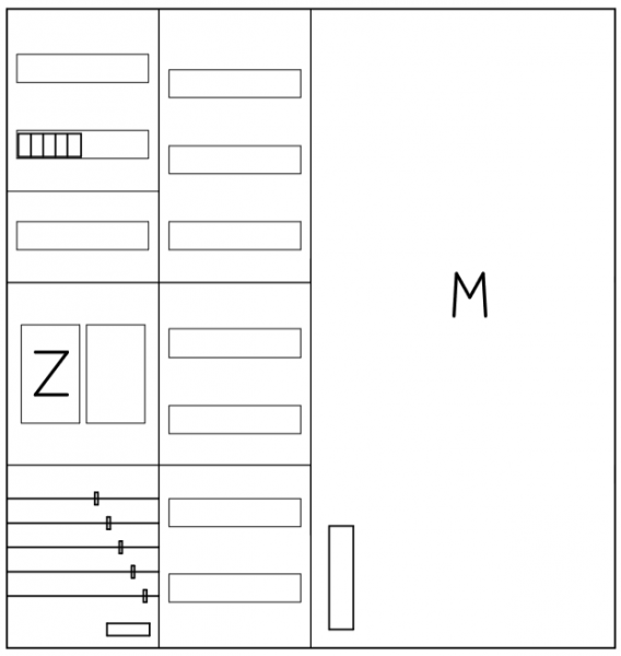 AEZ42-230-008, eHZ-Zählerverteilung