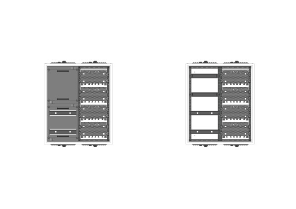 Automatenverteiler, UVB, BxHxT = 550x650x210, M1