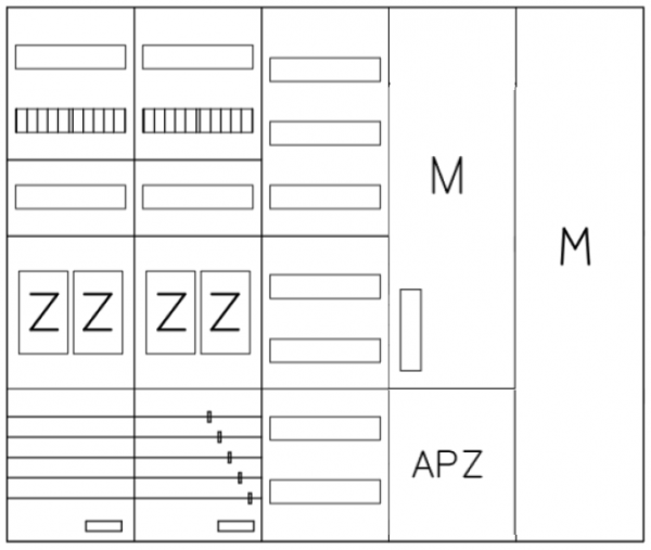 AEZ52-230-035, eHZ-Zählerverteilung