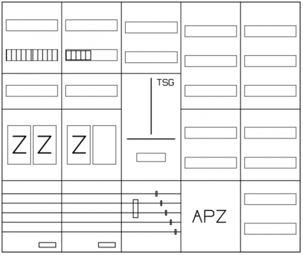 AEZ52-210-065, eHZ-Zählerverteilung