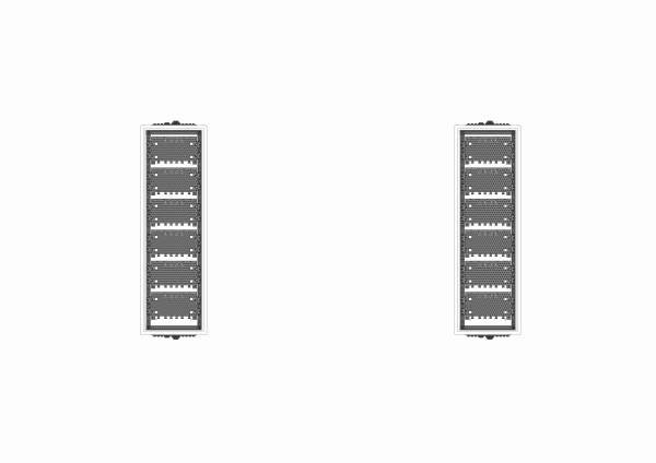 Automatenverteiler, AVB, BxHxT = 300x950x230, M1