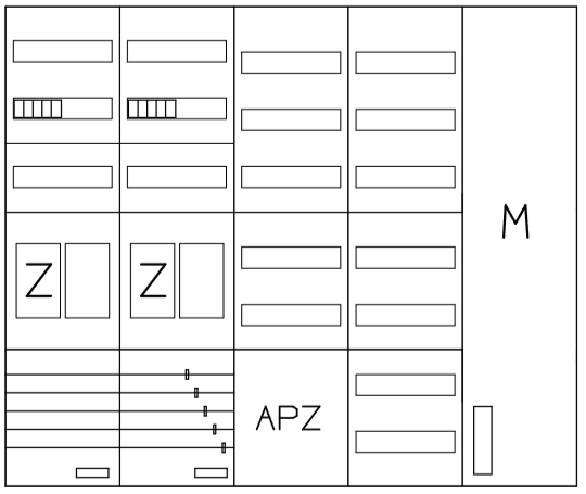 AEZ52-210-020, eHZ-Zählerverteilung