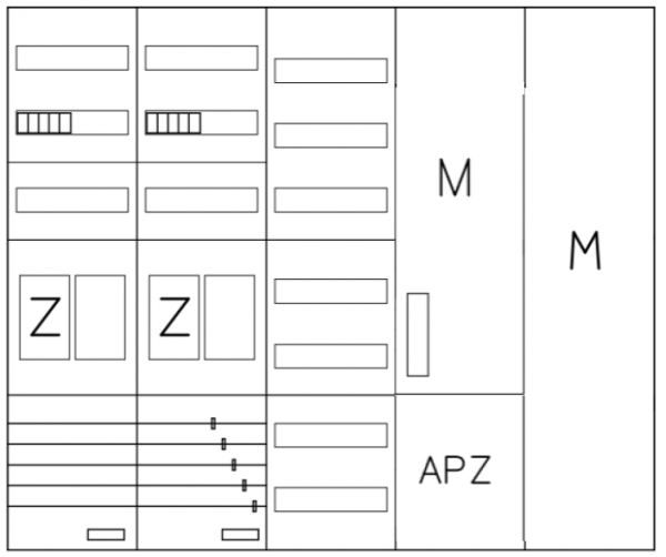 AEZ52-230-019, eHZ-Zählerverteilung