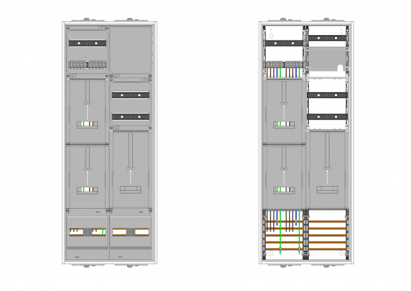 AZ42HS1-230, Zählerverteilung mit 3-Punkt