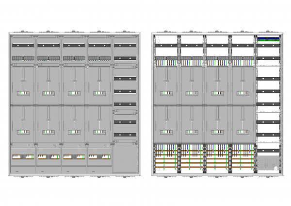 AZ102HS2A-230, Zählerverteilung mit 3-Punkt