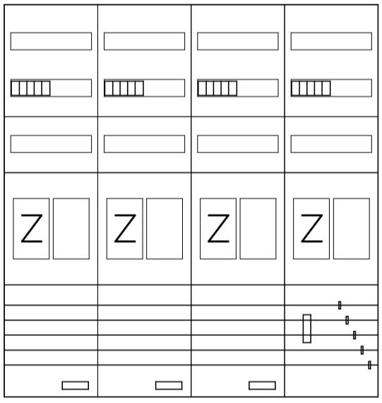 AEZ42-230-073, eHZ-Zählerverteilung