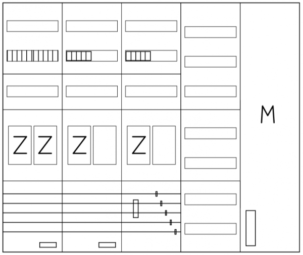 AEZ52-210-117, eHZ-Zählerverteilung