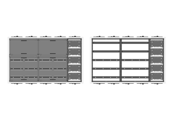 Automatenverteiler, AVB, BxHxT = 1300x800x210, M1