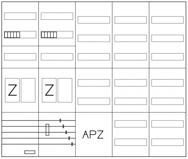 AEZ52-230-047, eHZ-Zählerverteilung