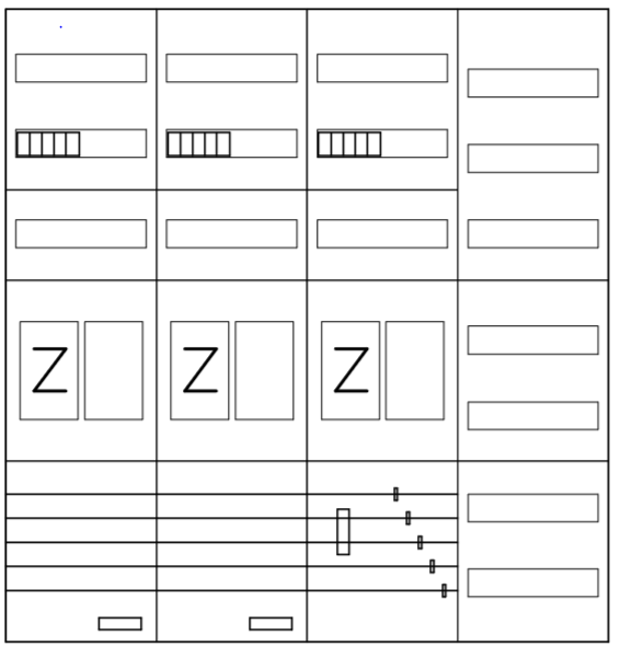 AEZ42-230-056, eHZ-Zählerverteilung