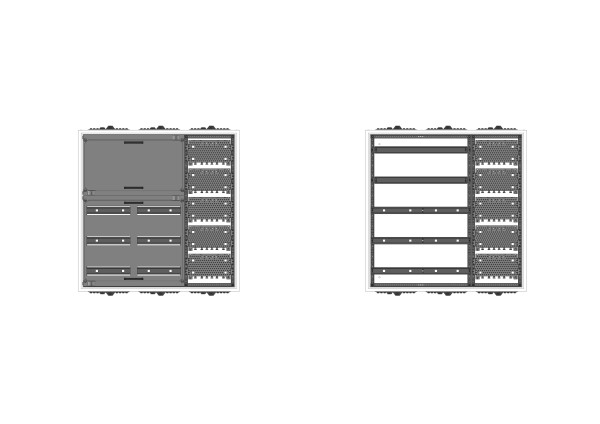 Automatenverteiler, AVB, BxHxT = 800x800x210, M1