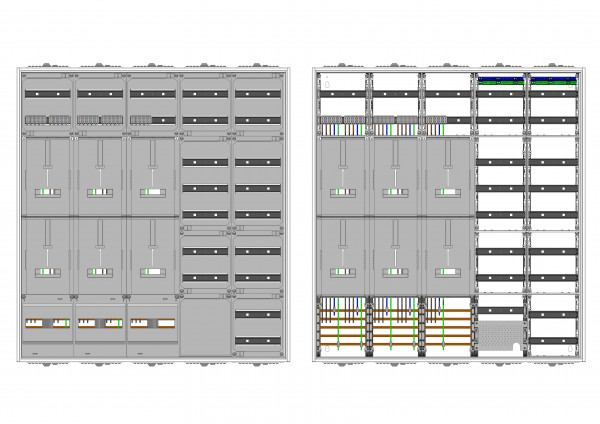 AZ102HS4A-230, Zählerverteilung mit 3-Punkt