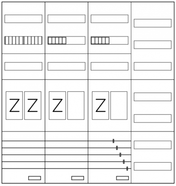AEZ42-210-058, eHZ-Zählerverteilung