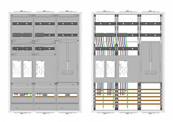 AEZ32-230-031, eHZ-Zählerverteilung