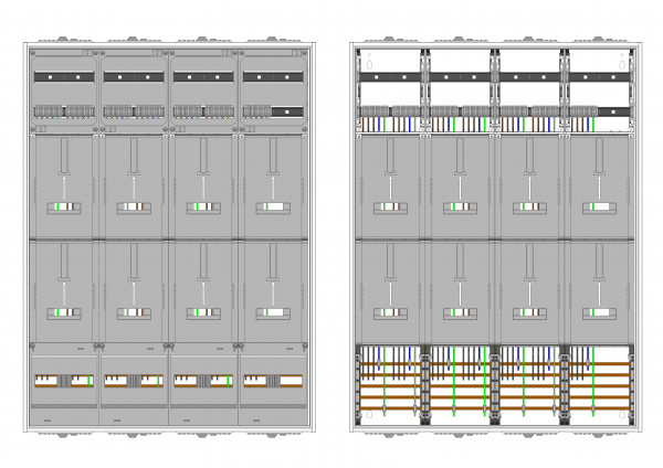 AZ82H-230, Zählerverteilung mit 3-Punkt