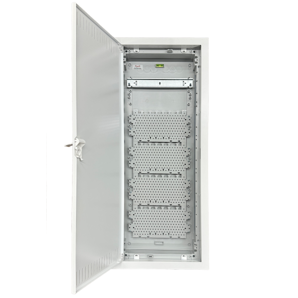 L-AMV5.60 | AP-Mediaverteiler POLARIS 5-reihig | ohne Steckdose