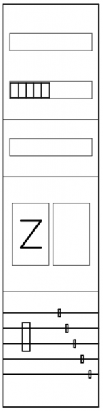 AEZ12-210-003, eHZ-Zählerverteilung