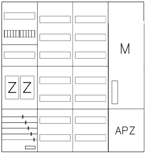 AEZ42-210-016, eHZ-Zählerverteilung