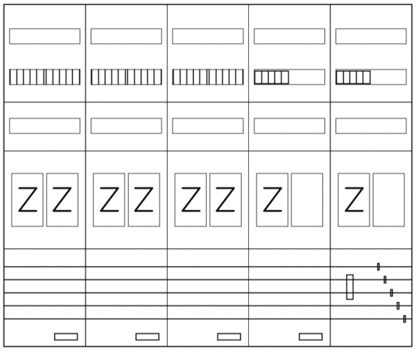 AEZ52-210-139, eHZ-Zählerverteilung