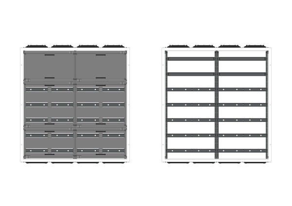 AVB4-7-300-PAutomatenverteiler, AVB, BxHxT = 1070x