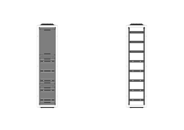 AVB1-8-500-PAutomatenverteiler, AVB, BxHxT = 320x1