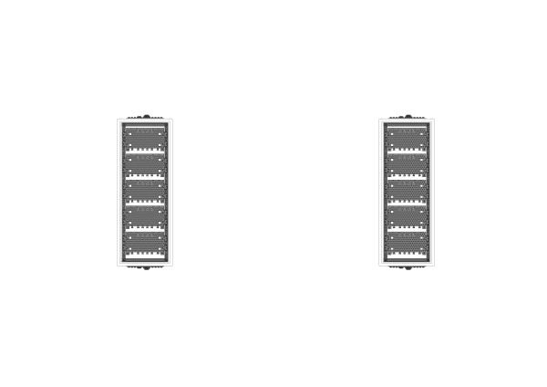Automatenverteiler, AVK, BxHxT = 300x800x140, M1
