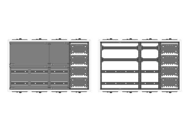 Automatenvert.-PS, AVK, BxHxT = 1050x650x230, M1