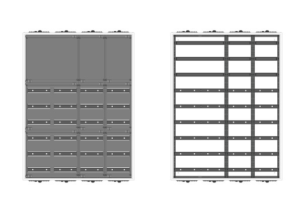 Automatenvert.-PS, AVB, BxHxT = 1050x1400x210, S