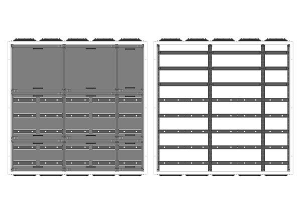 AVB5-8-300Automatenverteiler, AVB, BxHxT = 1320x12