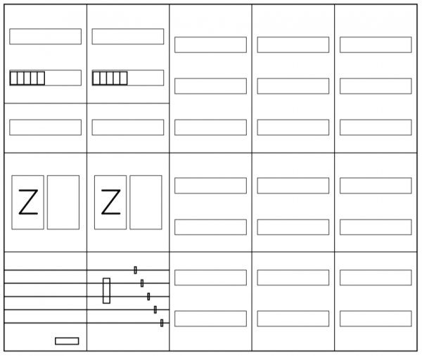 AEZ52-230-048, eHZ-Zählerverteilung