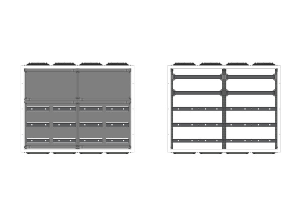 AVK4-5-400-PAutomatenverteiler, AVK, BxHxT = 1070x