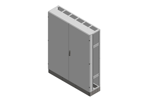 Leergehäuse Reihenschaltschrank, RSVB, BxHxT = 157