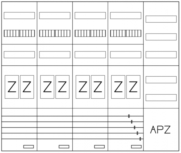 AEZ52-210-088, eHZ-Zählerverteilung