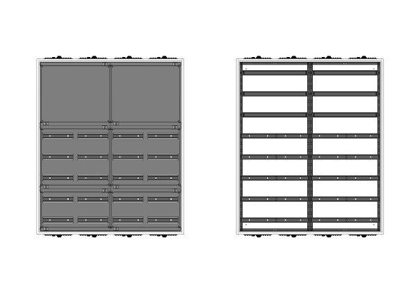 Automatenvert.-PS, AVB, BxHxT = 1050x1250x210