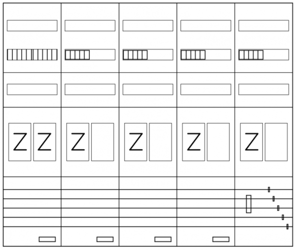 AEZ52-210-137, eHZ-Zählerverteilung