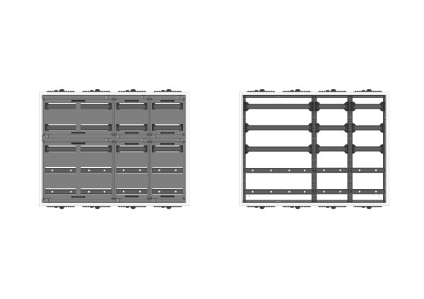 Automatenverteiler, AVK, BxHxT = 1050x800x140, S