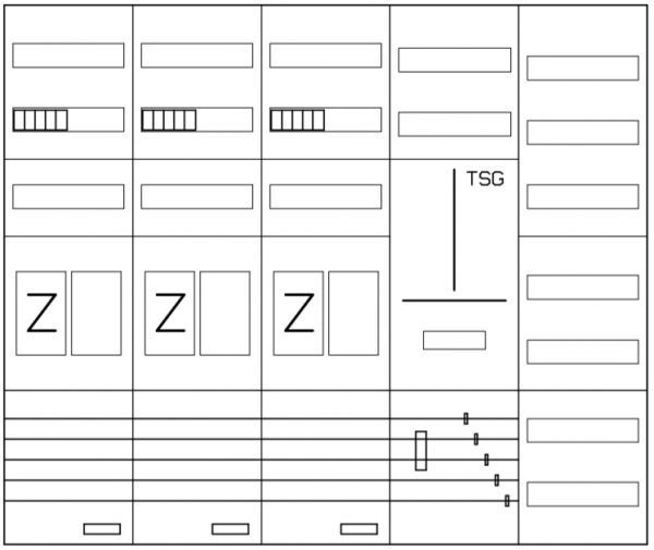 AEZ52-230-073, eHZ-Zählerverteilung