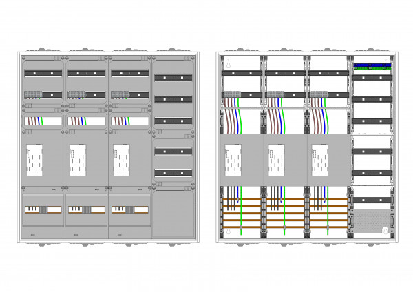 AEZ42-230-055, eHZ-Zählerverteilung