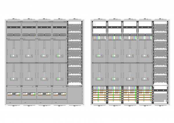 AZ102HM2A-230, Zählerverteilung mit 3-Punkt