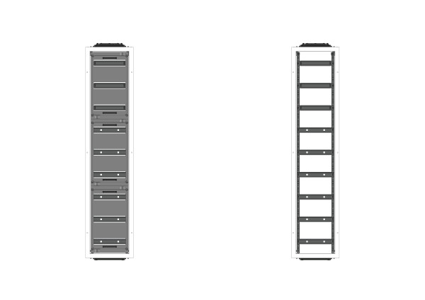 AVB1-9-400Automatenverteiler, AVB, BxHxT = 320x142