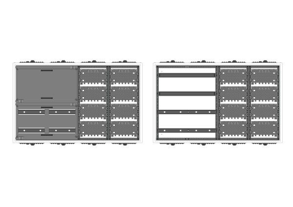 Automatenvert.-PS, AVB, BxHxT = 1050x650x210, M2