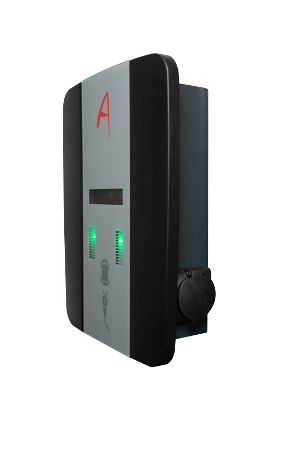 AC Wallbox Power 2x11kW / 1x22kW; RFID