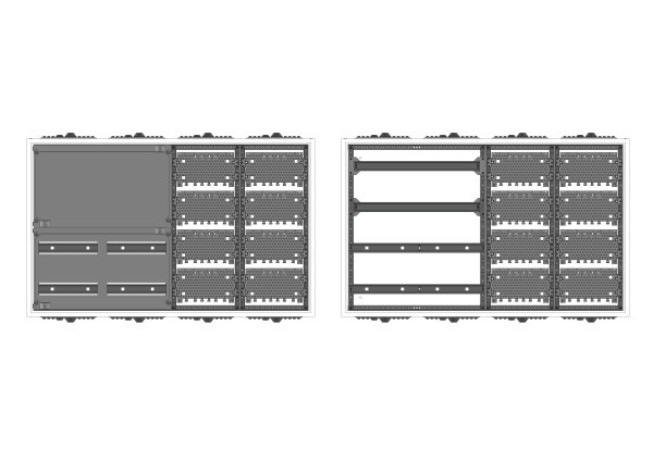 Automatenvert.-PS, AVK, BxHxT = 1050x650x230, M2