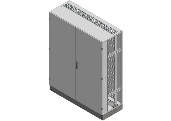 Reihenschaltschrank, RSVB, BxHxT = 1570x1870+130x6