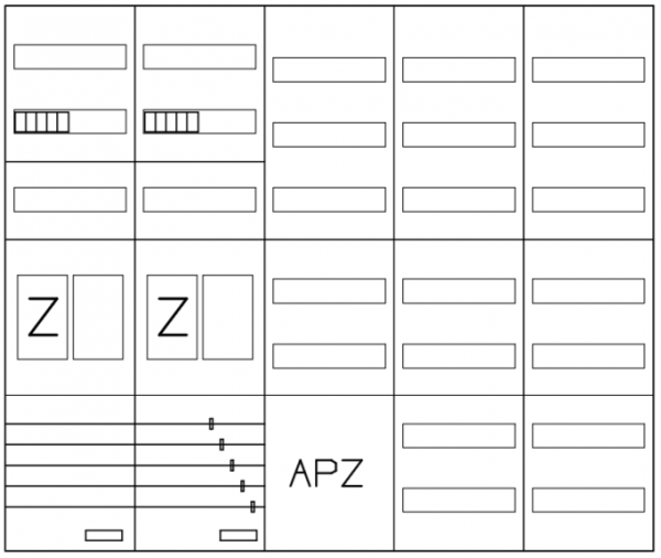 AEZ52-210-023, eHZ-Zählerverteilung