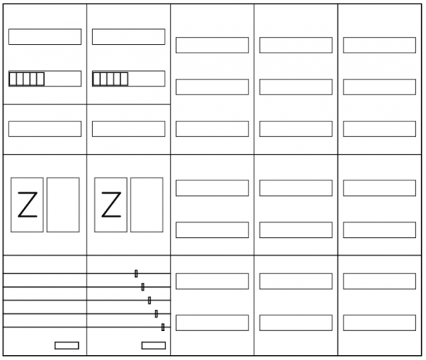 AEZ52-230-024, eHZ-Zählerverteilung