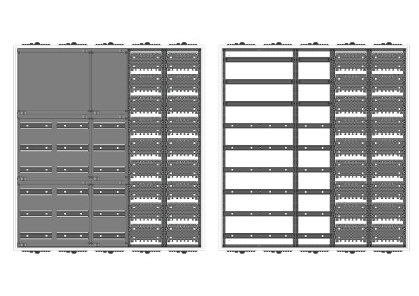 Automatenvert.-PS, UVB, BxHxT = 1300x1400x210, M2